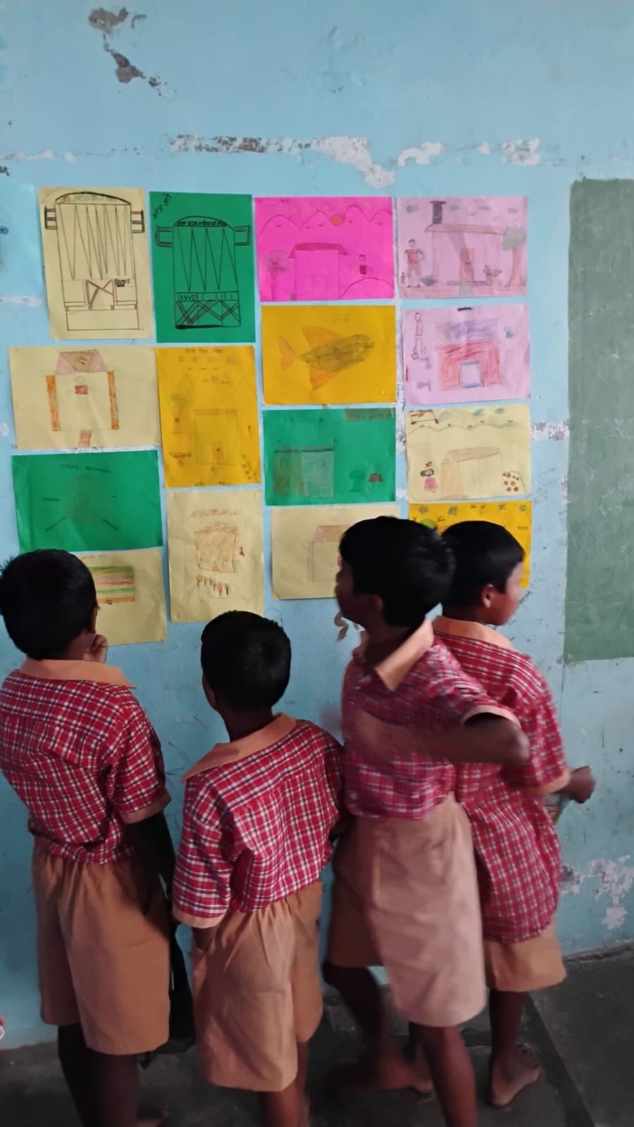 Children with books